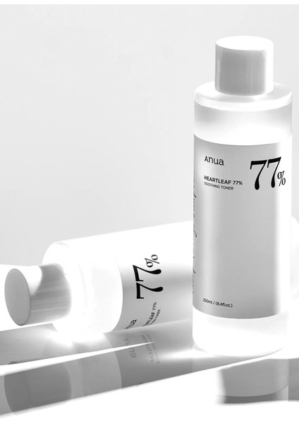 Heartleaf 77% Soothing Toner Nemlendirici & Yatıştırıcı Vegan Yüz Toniği 250 ml fırsatları