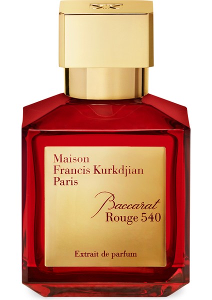 Baccarat Rouge 540 Extrait De Parfum 70ML modelleri