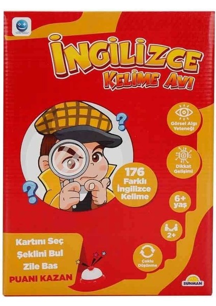 3142 Ingilizce Kelime Avı -Sunman