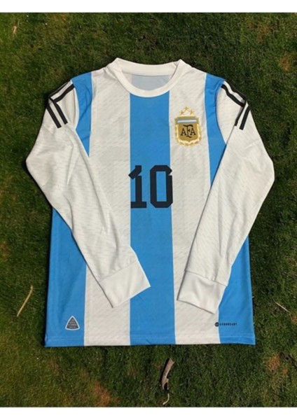 Arjanin Milli L. Messi Takım Yetişkin Forması Mavi Uzun Kol fiyatları