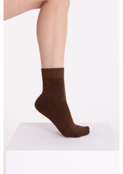 Comfort Serisi 4 'lü Unisex Bambu Organik Günlük Şeker Çorabı modelleri