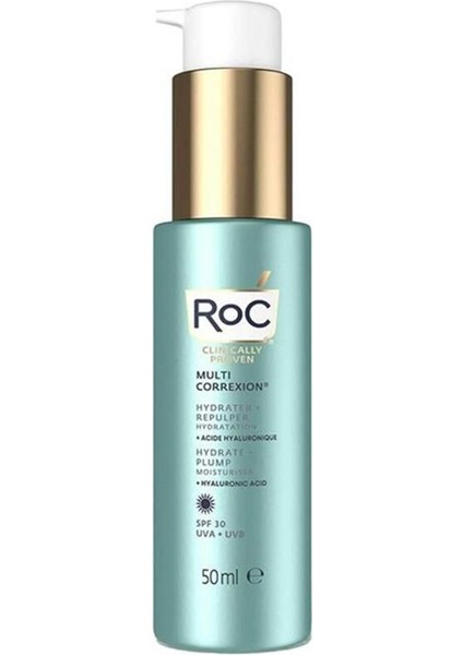 Multi Correxion Hydrate SPF30+ Dolgunlaştırıcı ve Nemlendirici Yüz Kremi 50 ml
