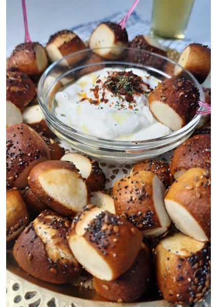 Brezel Bites Tohumlu - Lokmalık Alman Simidi 64 Adet