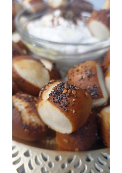 Brezel Bites Tohumlu - Lokmalık Alman Simidi 64 Adet