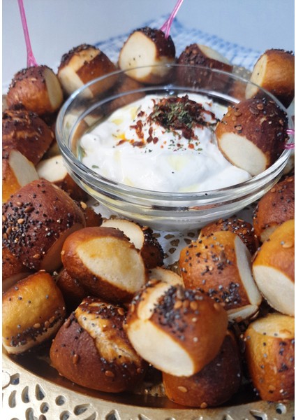 Brezel Bites Tohumlu - Lokmalık Alman Simidi 64 Adet