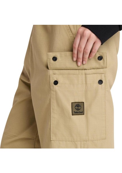 Woven Badge Ripstop Cargo Pant Erkek Pantolon TB0A656FDH41 indirimleri