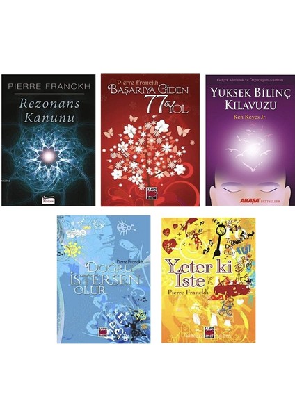 Rezonans Kanunu , Basarıya Gıden 77 Yol , Yuksek Bılınc Klavuzu ,dogru Istersen Olur , Yeterkı Iste=5 Set