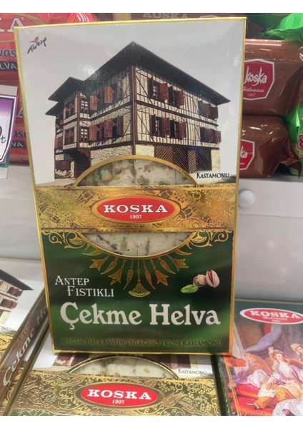 Antep Fıstıklı Çekme Helva 240 gr Koli 12 Adet fiyatları