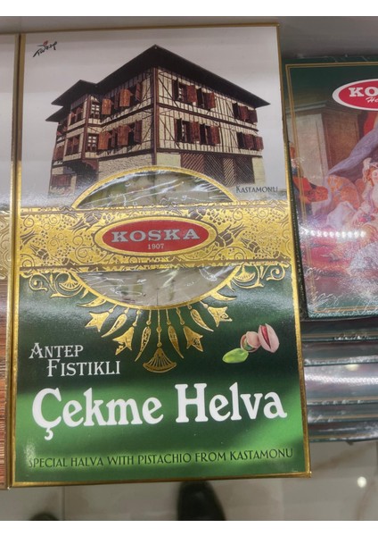 Antep Fıstıklı Çekme Helva 240 gr Koli 12 Adet modelleri
