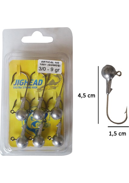 1881 Gümüş Zoka 9 Gr. No :3/0