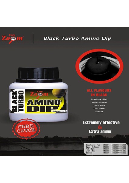 Cz 5299BLACK Turbo Amino Dip, Seafood