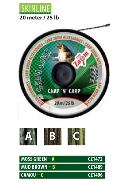 Cz 1472 Skin Line-Yosun Yeşili 25 Lb, 20 mt