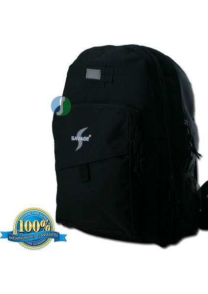 Savage Ventura 30LT. Siyah Sırt Çantası (HH04021)