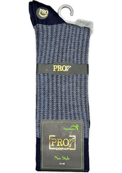 Pro Çorap Gence Bambu Erkek Çorabı Mavi (17101-R2) fiyatları