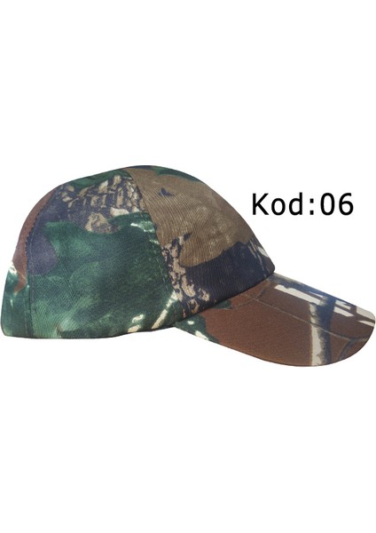 HS-11141 Desenli Şapka Kod:06