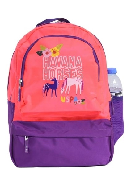 Newayer U.s Polo Havvana Horses Okul Çocuk Sırt Çantası