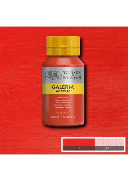 Galeria Akrilik Boya 500ML Vermilion Hue 682