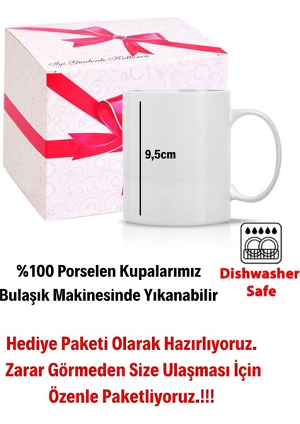 8 Mart Dünya Kadınlar Günü Hediyesi Baskılı Kupa Bardak Çay Kahve Fincanı-2 fiyatları