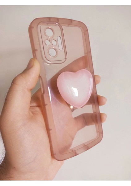 Xiaomi Redmi Note 10 Pro Popsocketli Pembe Kılıf fiyatları