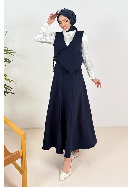 Leris Yelek Etek Ikili Takım 1346 - Lacivert fiyatları