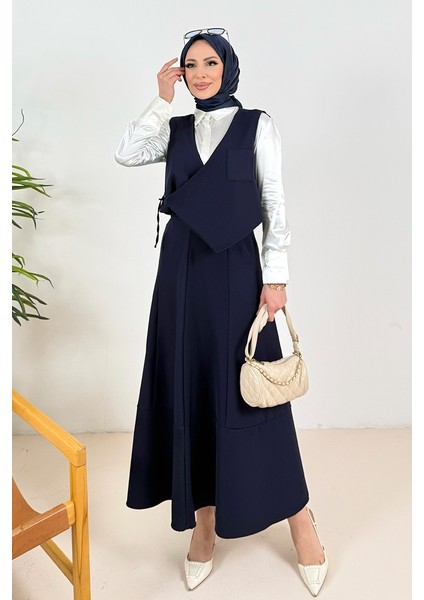 Leris Yelek Etek Ikili Takım 1346 - Lacivert indirimleri
