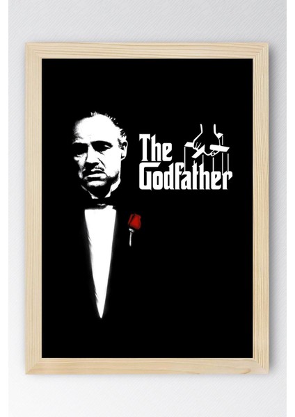 The Godfather Çerçeveli Tablo - Baba Film Posteri Tablo