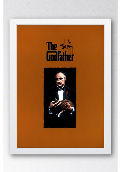 The Godfather Çerçeveli Tablo - Baba Film Posteri Tablo