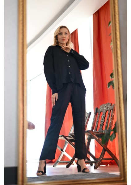 Saten Takım Siyah fırsatları