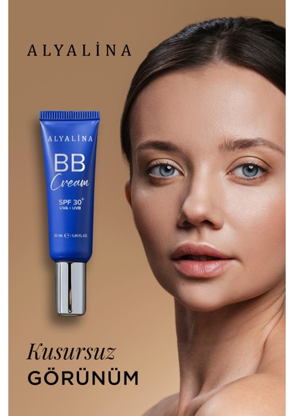 Bb Cream Spf 30 Ton Eşitleyici Cilt Bakım Etkili Aydınlatıcı Krem No:02 30 ml