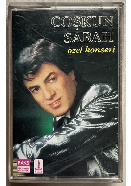 Coşkun Sabah Özel Konseri Kaset (Orjnal Dönem Baskı Kaset)