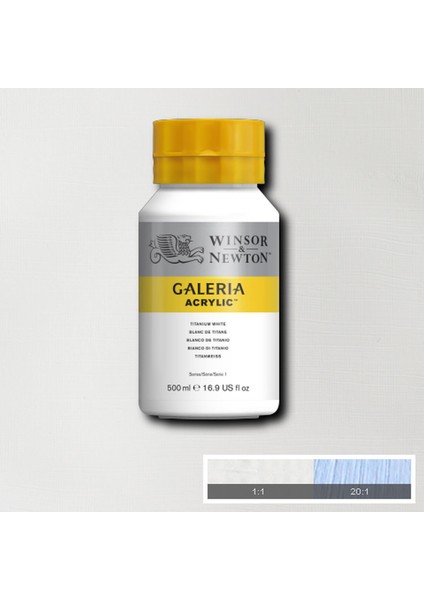 Galeria Akrilik Boya 500ML Titanium White 644