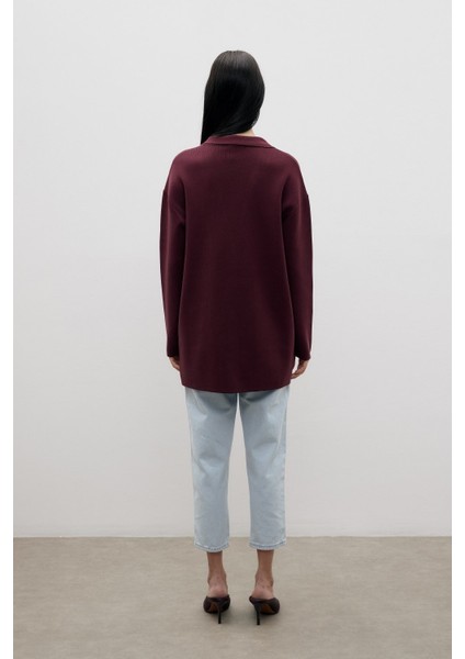 Özel Iplik Triko Pamuk Örme Ceket modelleri