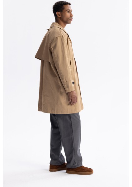 Oversıze Trençkot - Taba modelleri