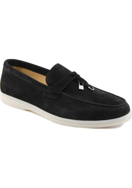 Hakiki Süet Erkek Tokalı Loafer 500910