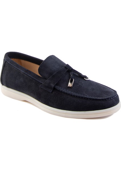 Hakiki Süet Erkek Tokalı Loafer 500910