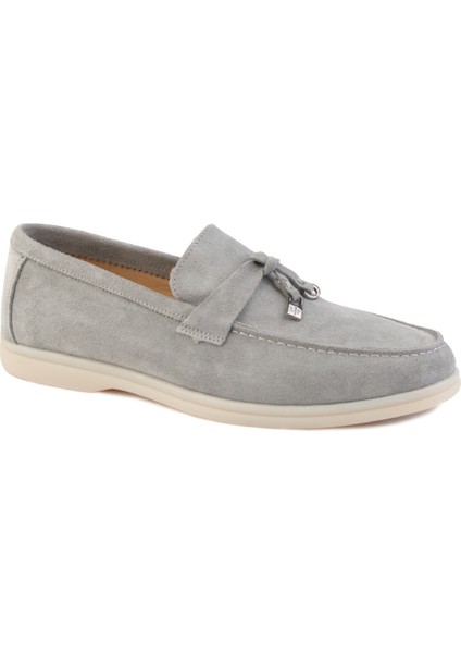 Hakiki Süet Erkek Tokalı Loafer 500910