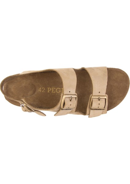 Erkek Bantlı Deri Sandalet 215024