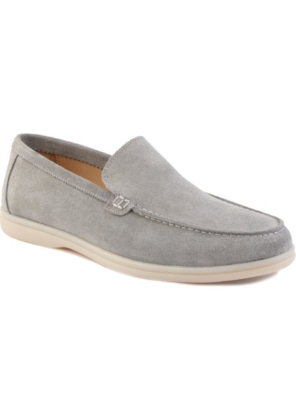 Hakiki Süet Erkek Düz Loafer 500911