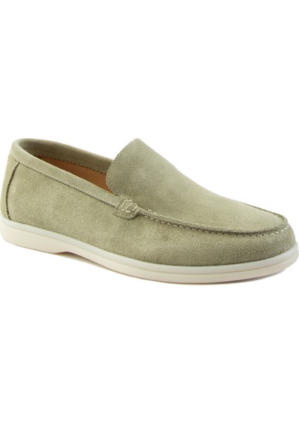 Hakiki Süet Erkek Düz Loafer 500911