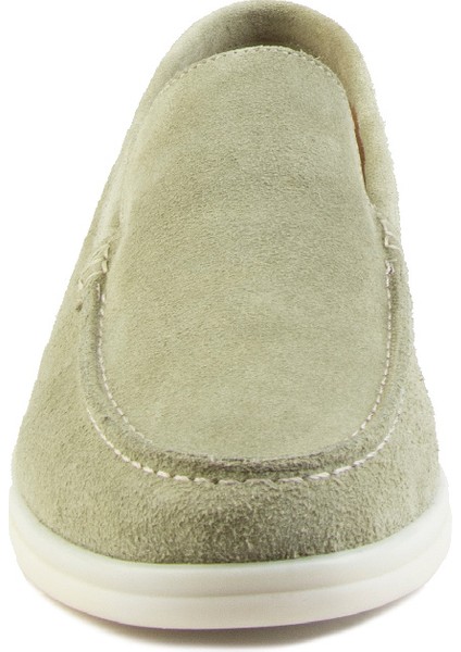 Hakiki Süet Erkek Düz Loafer 500911