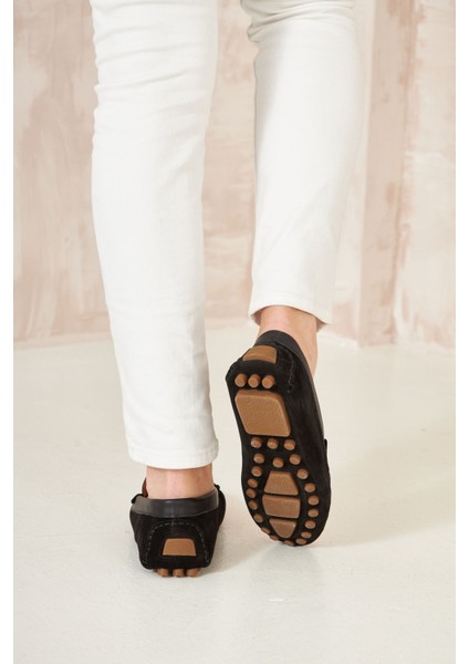 Hakiki Süet Erkek Tokalı Loafer 500909