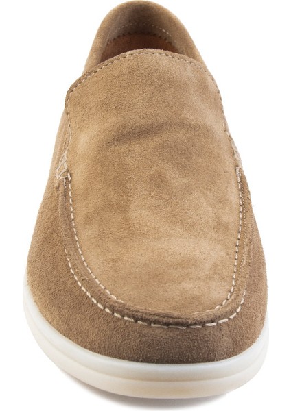 Hakiki Süet Erkek Düz Loafer 500911