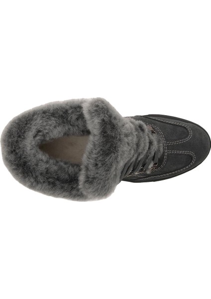 İçi Kürklü Bağcıklı Kadın Sneaker 191350
