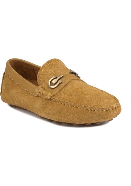 Hakiki Süet Erkek Tokalı Loafer 500909