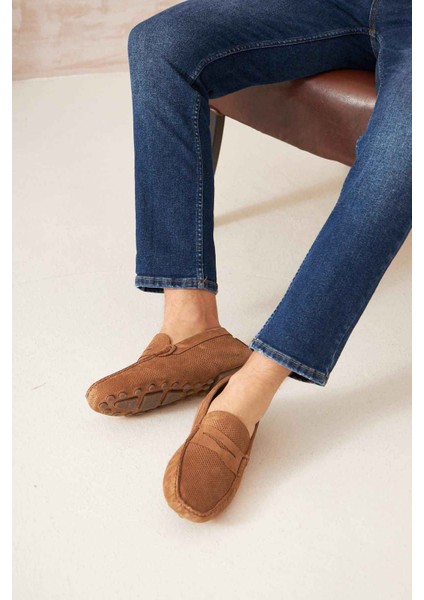 Hakiki Süet Erkek Loafer 500907
