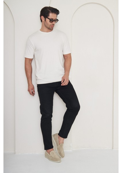 Hakiki Süet Erkek Düz Loafer 500911