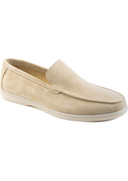 Hakiki Süet Erkek Düz Loafer 500911