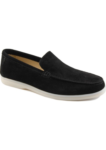 Hakiki Süet Erkek Düz Loafer 500911