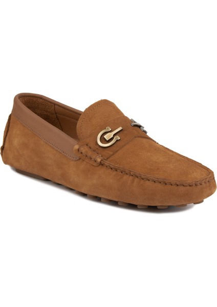 Hakiki Süet Erkek Tokalı Loafer 500909