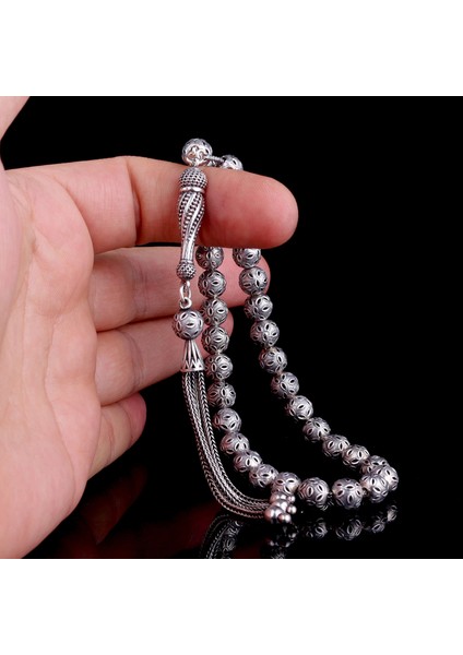 Tamamı 925 Ayar Gümüş Fizyon Model Tesbih modelleri